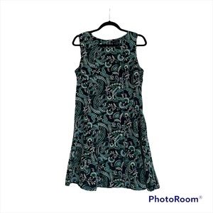 Tommy Hilfiger Paisley Swing Dress Size 10